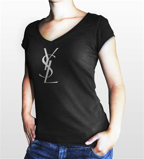 tee shirt femme yves saint laurent|yves saint laurent shirts sale.